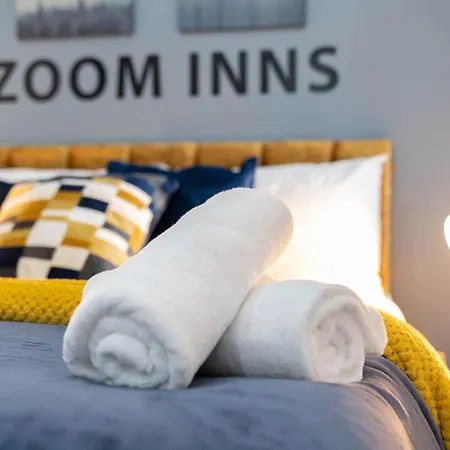 Studio Oasis - Central, Modern & Comfy With Netflix 아파트 버밍엄